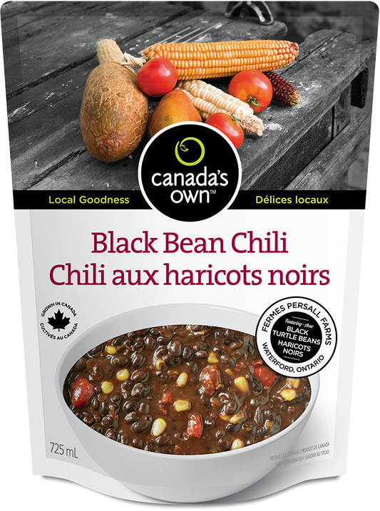 CANADA'S OWN, VEGETARIAN CHILI, 6 x 725ML