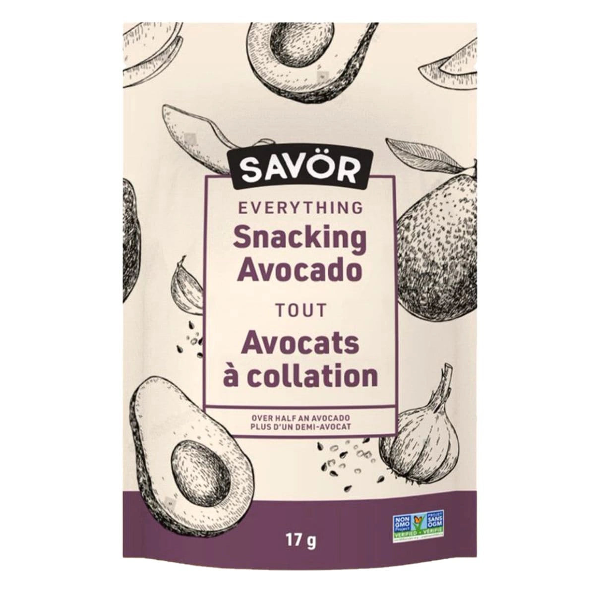 SAVOR, SNACKING AVOCADO - SVR680X32 SVR681X32, 64 x 17G