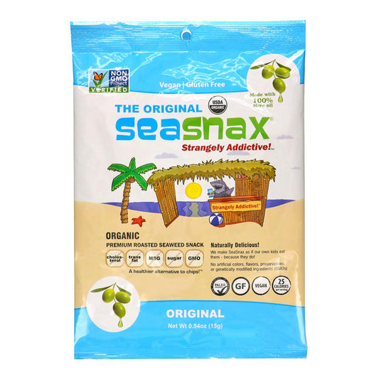 SEA SNAX, ORIGINAL OLIVE FULL SHEET OR, 16 x 15 G