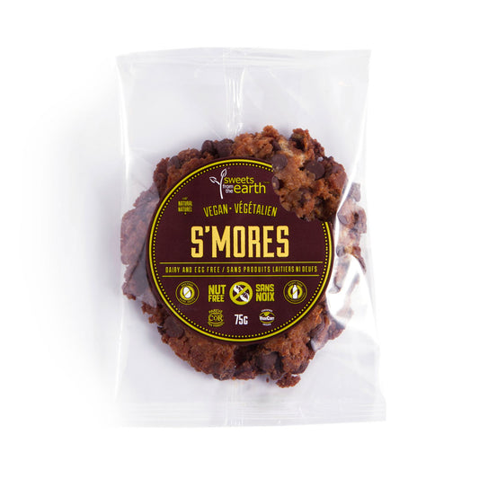 SWEETS FROM THE, PLANT-BASED S'MORES COOKIE G&G, 12 x 75G