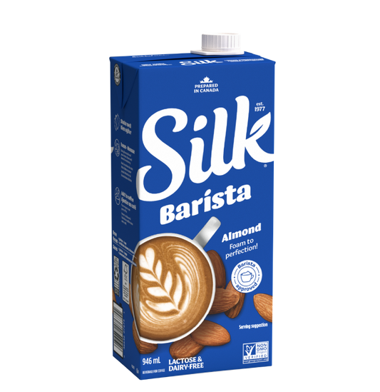 SILK, SILK BARISTA ALMOND, 6 x 946ML