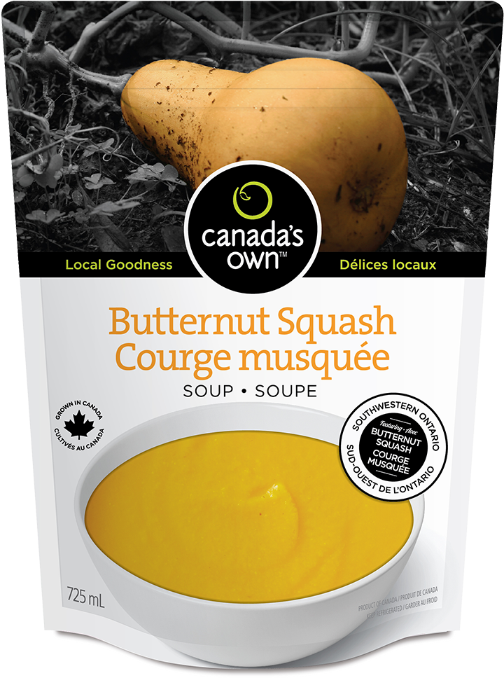 CANADA'S OWN, BUTTRNUT SQUASH SOUP, 6 x 725ML