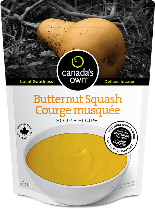 CANADA'S OWN, BUTTRNUT SQUASH SOUP, 6 x 725ML