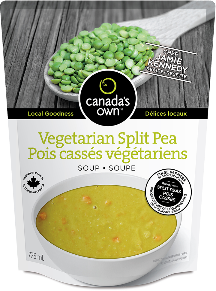 CANADA'S OWN, VEG SPLIT PEA SOUP, 6 x 725ML