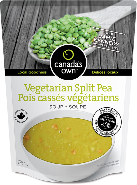 CANADA'S OWN, VEG SPLIT PEA SOUP, 6 x 725ML