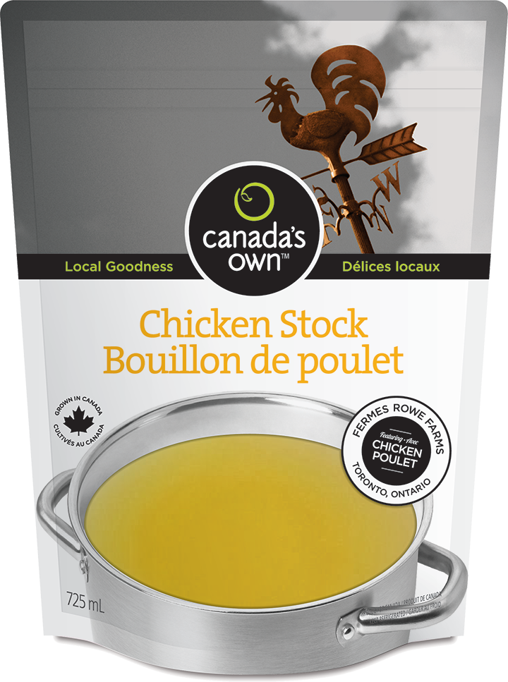 CANADA'S OWN, CHICKEN STOCK, 6 x 725ML