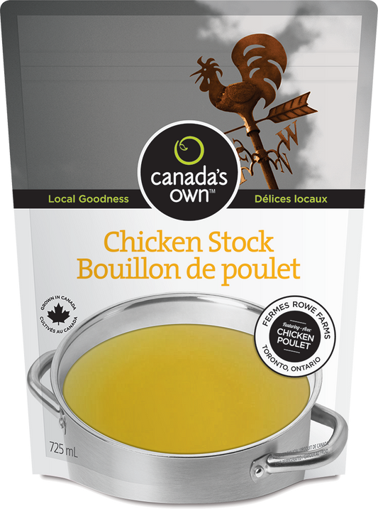 CANADA'S OWN, CHICKEN STOCK, 6 x 725ML