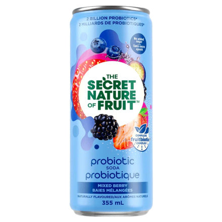 SECRET NATURE, MIXED BERRY, 12 x 355ML