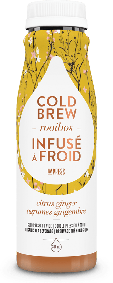 IMPRESS FOODS, ROOIBOS CITRUS GINGER, 6 x 354ML