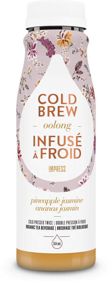 IMPRESS FOODS, OOLONG PINEAPPLE JASMINE, 6 x 354ML