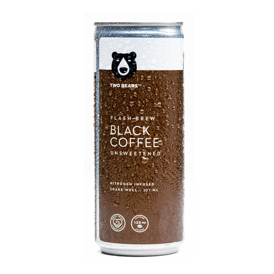 TWO BEARS, FLASH BREW COFFEE - ORIGINAL, 6 x 207ML