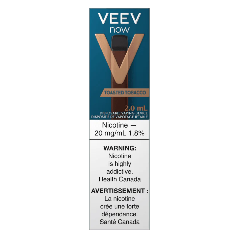 VEEV NOW TOASTED TOBACCO, 10 X 1 UN