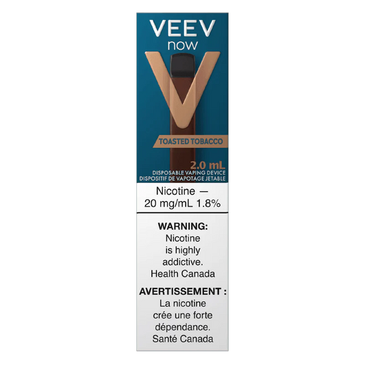 VEEV NOW TOASTED TOBACCO, 10 X 1 UN