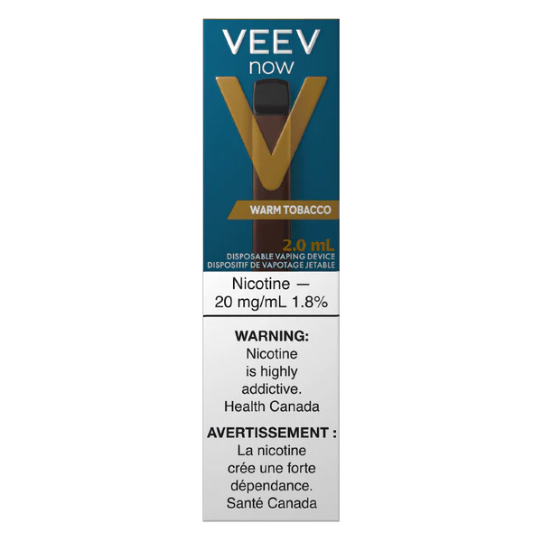 VEEV NOW WARM TOBACCO, 10 X 1 UN
