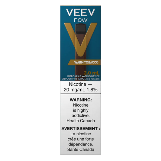 VEEV NOW WARM TOBACCO, 10 X 1 UN