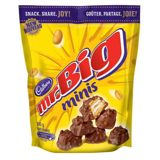 CADBURY MINIS CHOCOLATE MR BIG, 10 X 100 G