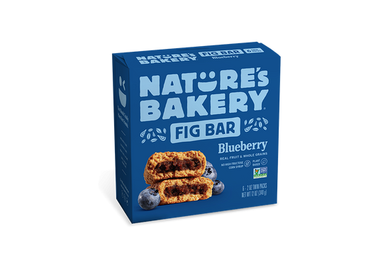 NATURE'S BAKERY, WHOLE WHEAT FIG BLUEBERRY, 6 x 340G
