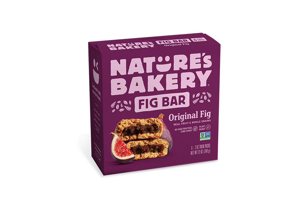 NATURE'S BAKERY, WHOLE WHEAT FIG, 6 x 340G
