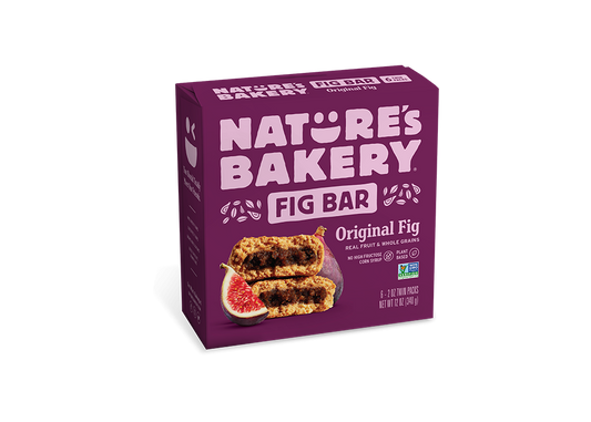 NATURE'S BAKERY, WHOLE WHEAT FIG, 6 x 340G